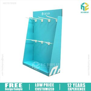 Pdq-caja de exhibición de ganchos de papel, expositor de cartón corrugado para mostrador de cartón, PDQ - Product Image 4
