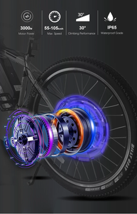 72V 3000W MTX bánh xe Ebike E Xe đạp điện Hub động cơ chuyển đổi <span class=keywords><strong>Kit</strong></span> với tùy chọn 72v20ah Pin - Product Image 6