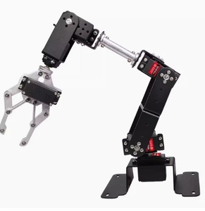 6-degree-of-freedom Robotic <strong>Arm</strong> <strong>Servo</strong> <strong>Robot</strong> Gripper Intelligent Car Accessories Microcontroller Programming DIY - Product Image 3