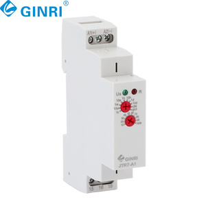 Ginri Einstellbarer programmier barer Timer 1 Modul Din Regen montage On-Delay Elektronisches Zeitrelais - Product Image 2