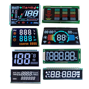Professionale produttore lcd personalizzato monocromatico 7reg 7 segmento lcd - Product Image 1