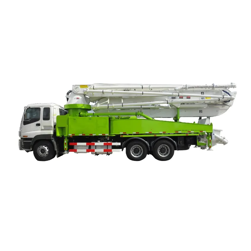 Cina famosa marca camion-montato in calcestruzzo Boom Mobile HB58 pompa per calcestruzzo/