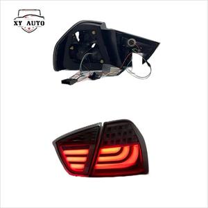 ชุดไฟท้าย LED E90สำหรับรถ BMW 3-2008ชุดสายไฟเบอร์ออปติก i318 i320สภาพใหม่12V สีเลนส์สีแดงใส - Product Image 6