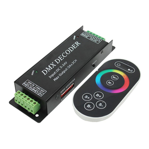 Controlador de iluminación Led RGB DMX, decodificador Dmx512 de 3 canales, PWM, CC, 5V-24V - Product Image 1