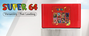 ใหม่การ์ดเกมย้อนยุคซูเปอร์64บิต340ใน1ตลับเกมสำหรับ N64วิดีโอเกมคอนโซล - Product Image 6