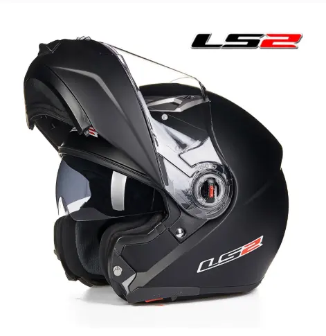 خوذة دراجة نارية أصلية LS2 FF370 خوذة وحدات للرجال والنساء مع واقي مزدوج سعة ls2 خوذة Casco Moto cascos para moto