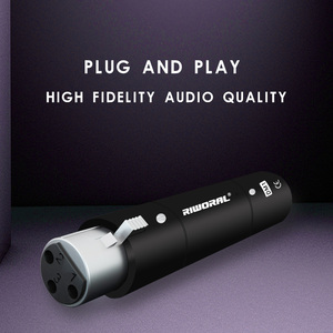 DM1ワイヤレスマイクプリアンプ28DBゲインミニダイナミックアンプサウンドレコーディング用金属構造 - Product Image 3