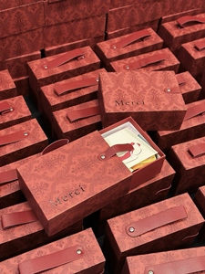 Artisanal Embossed <strong>Gift</strong> Box | Drawer-Style Unboxing <strong>Experience</strong> - Product Image 6