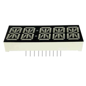 <strong>Red</strong> 0.54 Inch 14 <strong>Segment</strong> 5 <strong>Digit</strong> <strong>Led</strong> Alphanumeric Clock <strong>Display</strong> 16 <strong>Segment</strong> <strong>Led</strong> - Product Image 2