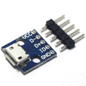 CJMCU-interfaz micro USB para adaptador de corriente de asiento Placa de pruebas de alimentación de 5V Placa de desarrollo de módulo - Product Image 1