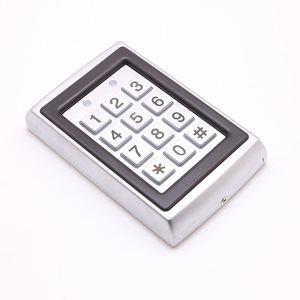 Sicherheits system Wasserdichtes Metall gehäuse aus Zink legierung RFID 125kHz Arbeit Standalone Reader Keypad Access Control - Product Image 4