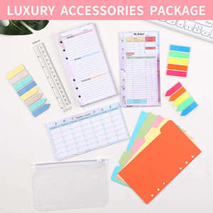 Cross-border Six-hole Loose-leaf Refill Ink Notebook Budget Planner Journal Daily Schedule School Supply Customized