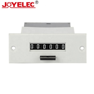 LFC-6 Cumulative Counter Electronic Counter Count 6 Digital 6 <strong>Digits</strong> Pressing Reset Electromagnetic Counter - Product Image 1