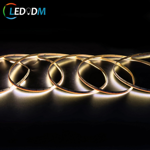 60 derece işın açısı COB Flex Led şerit yan görünüm Led ışık Cob beyaz CCT RGB Led şerit CRI90 - Product Image 1