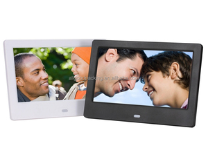 Fabrika fiyat yüksek çözünürlüklü 1024*600 7 inç HD ekran dijital fotoğraf çerçevesi - Product Image 2