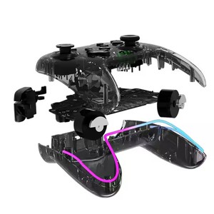 Dropship caja personalizada controlador de consola inalámbrica para Switch Gamepad Wake-Up/Control de movimiento Joysticks controladores de juego Ns015 - Product Image 3