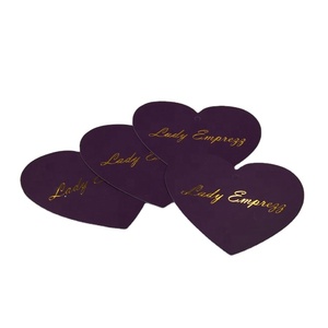 Fashion Custom Recyclable Luxury Embossed Die Cut Texture Paper Hang Tags Premium Black UV <strong>Printing</strong> Swing Tag With <strong>String</strong> Rope - Product Image 4