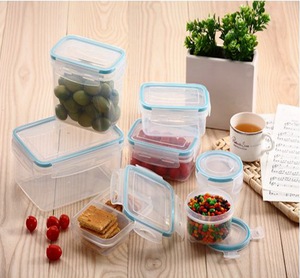 気密保つ新鮮なBpaフリープラスチック食品貯蔵容器食事準備ランチボックススクエア弁当ランチボックス