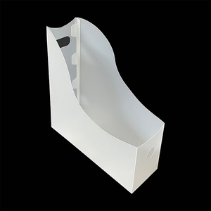 Desktop <strong>File</strong> Rack Office Supplies Simple and Foldable Finishing Book Stand <strong>File</strong> Data Classification Storage Box - Product Image 1