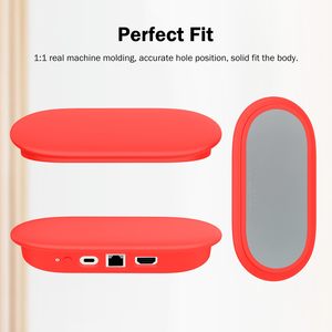 Silicone Capa Protetora para Google TV2024 Streamer4K/Chromecast Anti-queda Lavável Dustproof Caso Host & Controle Remoto Shell