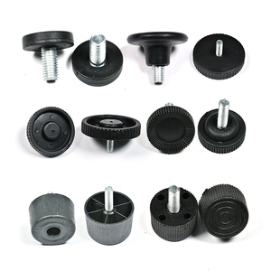 M6 M8 M10塑料奶酪头厨房桌子塑料可调调平脚椅子 - Product Image 6