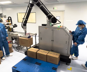 Fully Automatic Robotic Palletizing System <strong>Loading</strong> and <strong>Unloading</strong> Palletizing <strong>Robot</strong> for Container