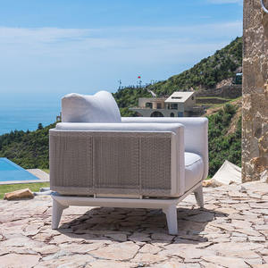 أريكة فناء من الألومنيوم للحديقة ، أريكة فناء من الألومنيوم للأماكن الخارجية - Product Image 5