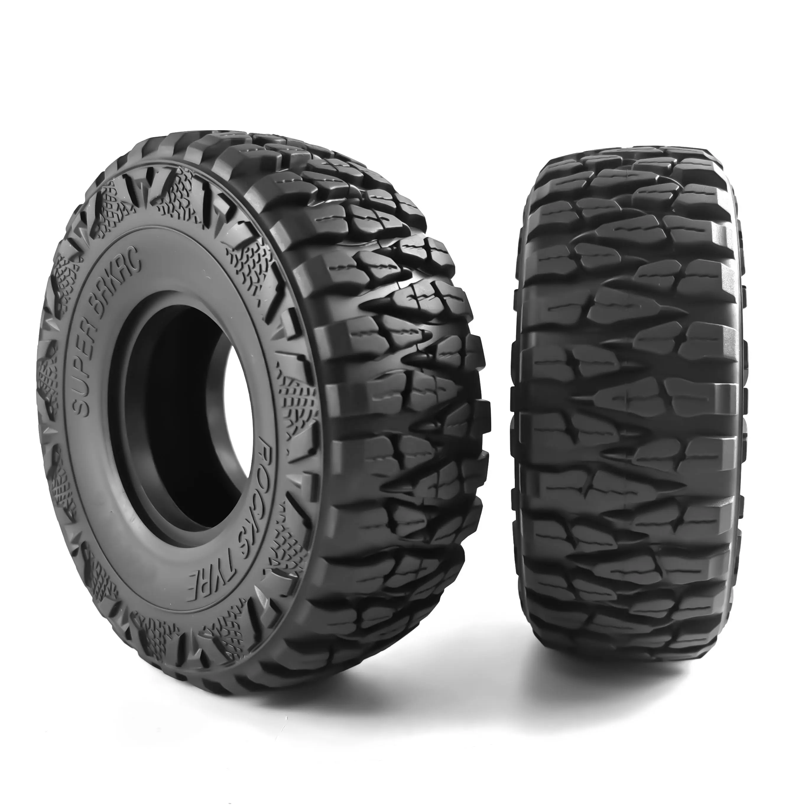 Pièces d'usine de haute qualité 1/6 pneus de roue de 67mm de largeur pour voiture à chenilles rc Axial SCX6 AXI05000 accessoires RC