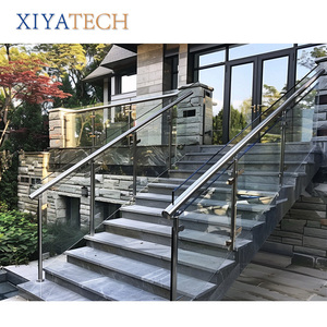 XIYATECH Hochwertiges rechteckiges Edelstahl-Treppen geländer Modernes Design Handlauf für die Villa - Product Image 3