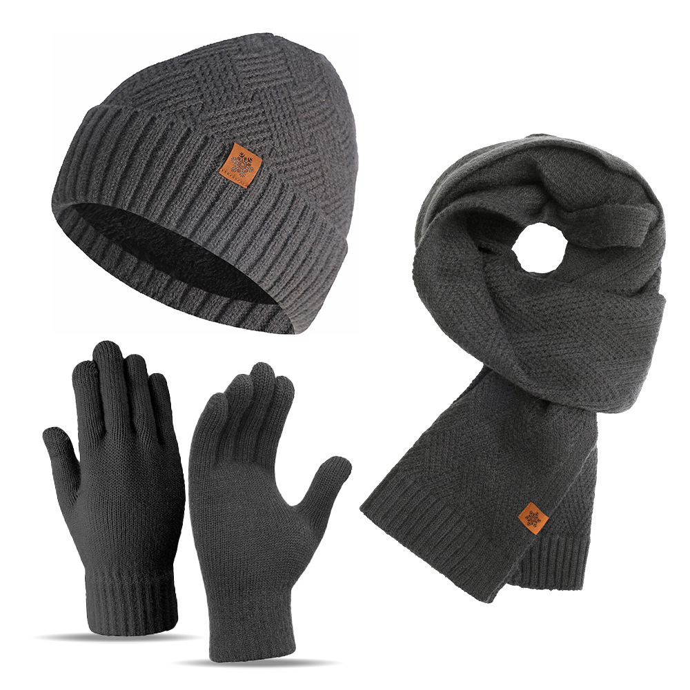 Ensemble trois pièces gris foncé