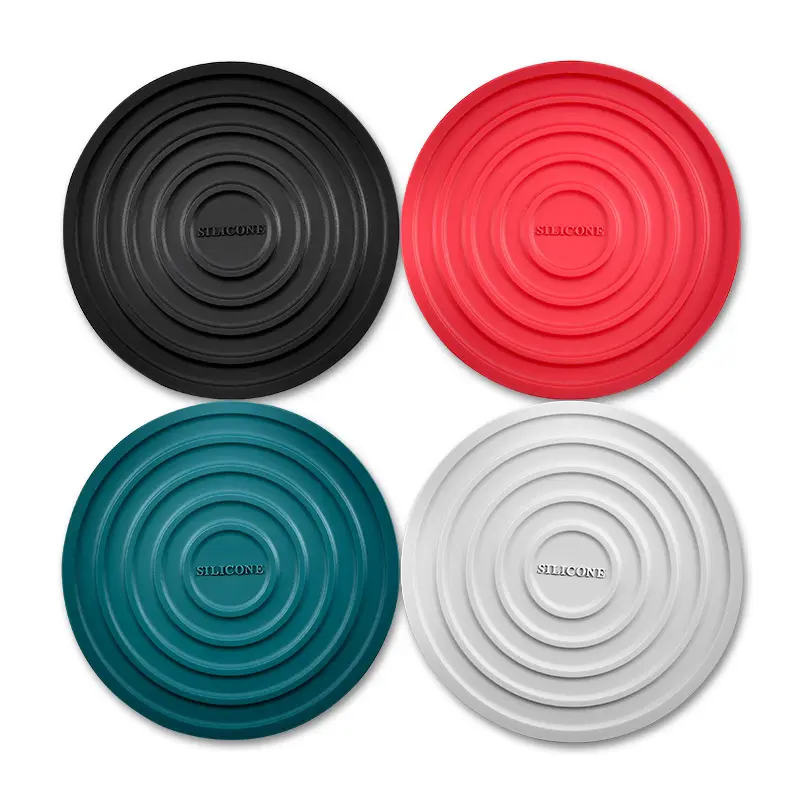 New Product Multipurpose Silicone Potholder Trivet Mat Pot Holders With Storage Stand For Hot Pots and Pans