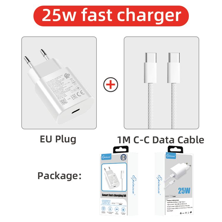 Câble de données 25W EU C-C