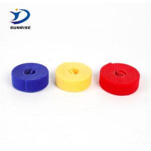 Correa de nailon de sujeción con hebilla, correas de seguridad de cable de gancho y bucle autoadhesivas reutilizables, correas de cincha ajustables - Product Image 5