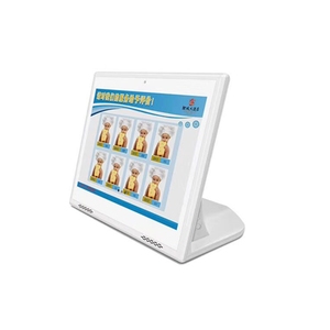 Stand-alone android wifi di rete da 10.1 pollici A CRISTALLI LIQUIDI di tocco dello schermo di feedback dei clienti macchina dispositivo di valutazione per la banca - Product Image 1