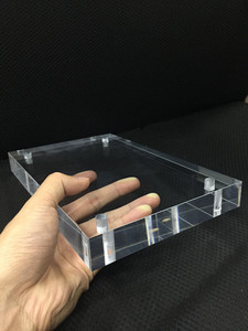 固体透明丙烯酸显示块水晶丙烯酸立方体块 - Product Image 3