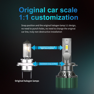 M9PRO <strong>LED</strong> Headlight CANBUS 6000K Super High Power <strong>LED</strong> 9-60V H1 H8 H9 HB4 HB3 9005 9006 <strong>LED</strong> Light Bulb - Product Image 4