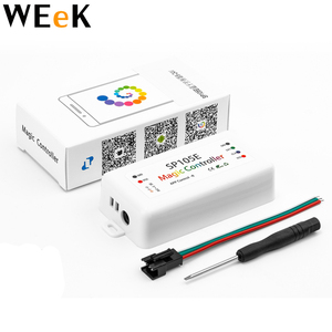 BT LED Controller SP105E für WS2811 WS2812B WS2801 SK6812 APA102 Individuell adressierbarer programmier barer LED-Streifen - Product Image 1