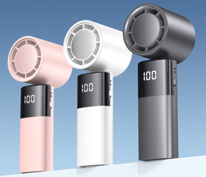 25พัดลมพกพาขนาดเล็ก USB W50ล่าสุด, พัดลมมือถือเทอร์โบพร้อมความเร็ว100ปรับได้พัดลมกลางแจ้งขนาดเล็กชาร์จด้วย USB แหล่งจ่ายไฟจากแบตเตอรี่ - Product Image 4