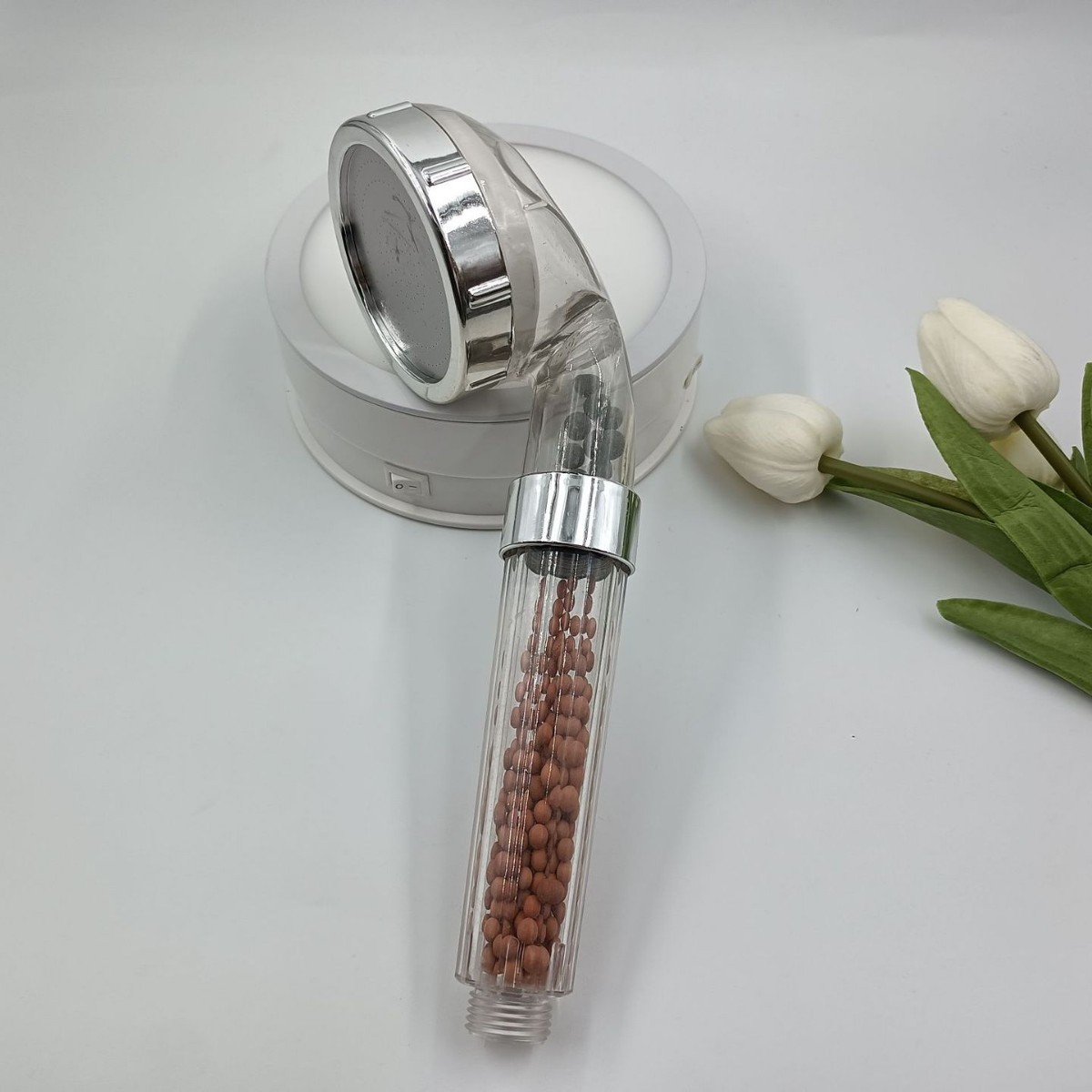 Blanc d'ion négatif grand