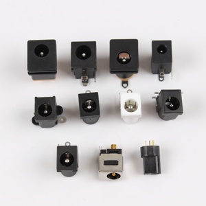 DC12V 2A DC30V 5521 PCB แจ็คไฟผ่านรู DC-005 2.0mm 5.5x2.0mm ตัวเมียซ็อกเก็ตตัวเมีย DC005สีดำ5.5*2.0/2.1mm สำหรับอะแดปเตอร์ไฟฟ้า - Product Image 4