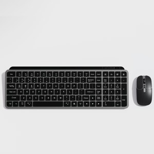 Rechargeable Wireless <strong>Keyboard</strong> and Mouse Combo, Ultra-Thin Compact Design, 2.4G Portable for PC Laptop Desktop <strong>Computer</strong> Notebook - Product Image 4