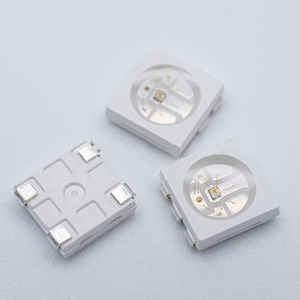 ลูกปัดไฟ5050แบบตั้งโปรแกรมได้, ไฟ RGB 4-PIN Magic Color 5V ปากกาเน้นข้อความในตัว IC เข้ากันได้กับแพทช์ LED WS2812 - Product Image 1