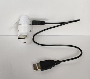 Пользовательские программы USB светодиодный вентилятор, портативный мини-мобильный телефон охлаждения Usb вентилятор с iPhone и адаптерами Type-C - Product Image 5