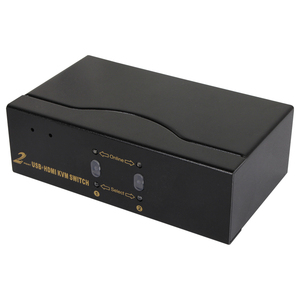 Conmutador VCOM 4K HDMI KVM para computadora dual que se conecta a 1 botón de monitor Control de teclas de acceso rápido Conmutador USB HDMI