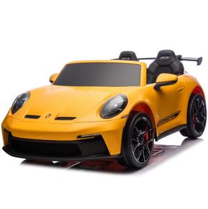ライセンス付き911 Gt3ライドオンカー、2.4Gリモート、MP4プレーヤー、セーフティベルト、スプリングサスペンションカー - Product Image 1