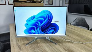 Schermo curvo qualità ufficio Computer da 23.8 pollici All in One PC Desktop I5-12450H 16GB 256GB Win11 Pro tastiera Mouse