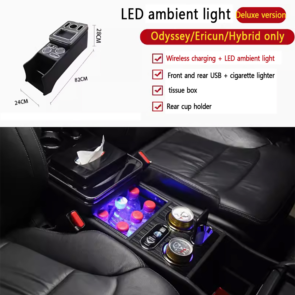 Wireless charging + LED ambient light
