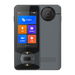 W10HDタッチスクリーン音声翻訳機10オフライン言語ビジネス学習旅行のためのスマート翻訳者 - Product Image 1