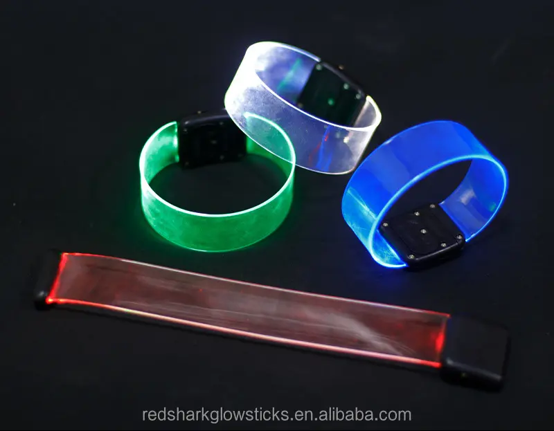 L'ultimo braccialetto magnetico che emette bagliore braccialetto magnetico LED braccialetto magnetico LED luminoso braccialetto regolabile per illuminare la parte