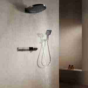 Juego termostático de ducha de cascada de material de latón con Sistema de ducha con pantalla digital - Product Image 2